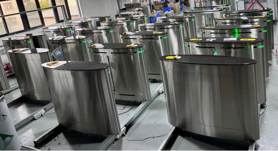 ZOJE চায়না ইউনিভার্সিটি অফ পেট্রোলিয়ামের জন্য প্রিমিয়াম মার্বেল টপ কভার ফ্ল্যাপ টার্নটাইলস সরবরাহ করে