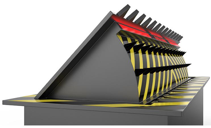 ক্রস-বর্ডার লজিস্টিক পার্কের যানবাহন ব্যবস্থাপনায় হাইড্রোলিক রোড ব্লকারদের প্রয়োগ