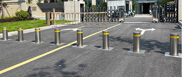 electric hydraulic bollards